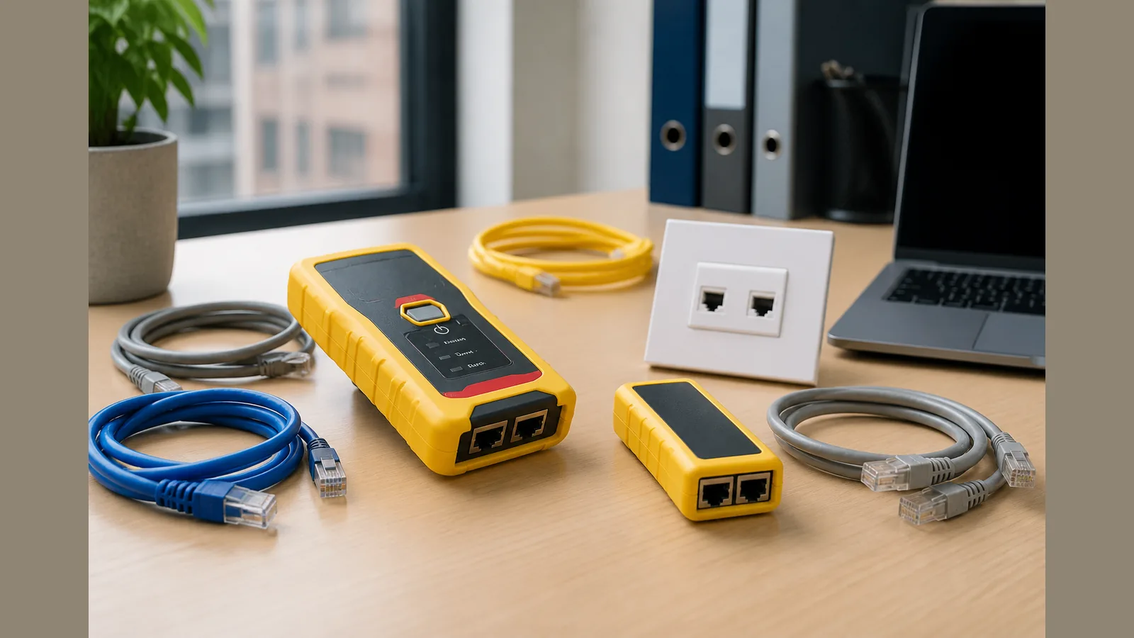 UK guide visual for how to choose a network cable tester UK
